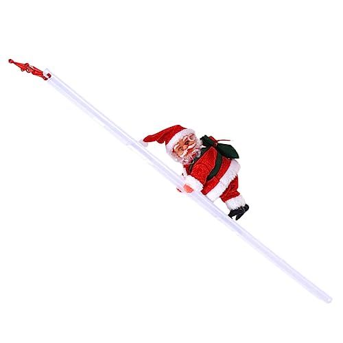 INOOMP Weihnachtsmann-Puppe Santas Klettern Stoff Weiß INOOMP Weihnachtsmann-Puppe Santas Klettern Stoff Weiß von INOOMP