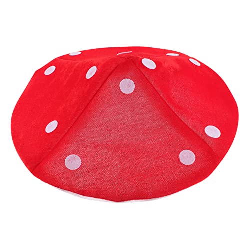INOOMP lustiger Hut Pilzhut Mädchen verrückter Hut Pilzkappe lustige Plüschhüte Szene halloween costume halloween kleidung costume de halloween Pilzmütze Kostüm Pilzhut Stoff rot INOOMP lustiger Hut Pilzhut Mädchen verrückter Hut Pilzkappe lustige Plüschhüte Szene halloween costume halloween kleidung costume de halloween Pilzmütze Kostüm Pilzhut Stoff rot von INOOMP