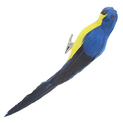 INOOMP simulierte Papageienverzierung gefiedert künstlich für Ornament Dekoration realistische papageienverzierungen Papagei-Modelle Simulationsvogel Schaum Blue INOOMP simulierte Papageienverzierung gefiedert künstlich für Ornament Dekoration realistische papageienverzierungen Papagei-Modelle Simulationsvogel Schaum Blue von INOOMP