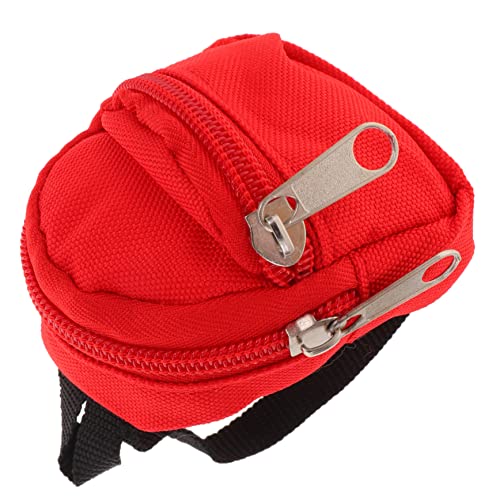 Mini Puppenrucksack Dekorativer Rucksack für Bjd Puppen für Puppenaccessoires Dekoration und Fotografie Requisiten Leicht und Kleine von INOOMP