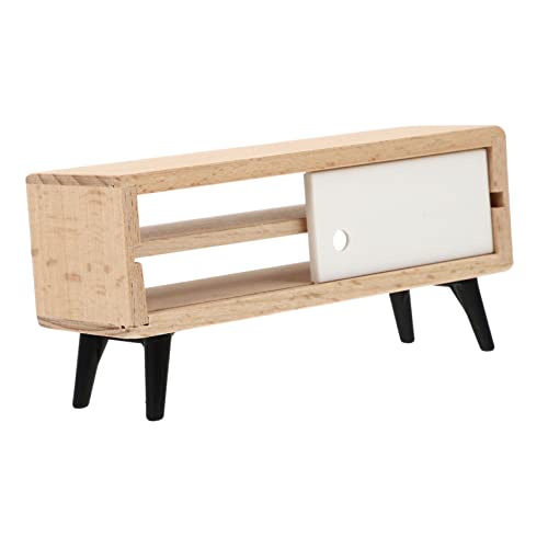 Tv Cabinet Modell Möbel für Puppenhaus Dekorative Miniaturmöbel für Szenen und Mikro Landschaften von INOOMP