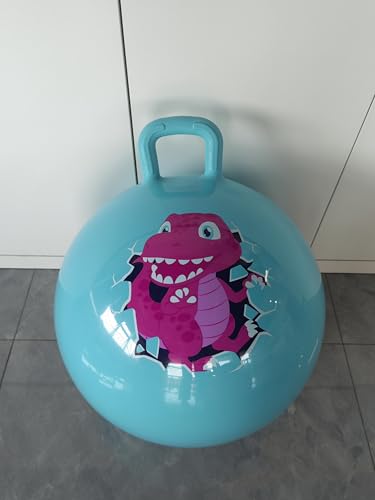 INPODAK 18 Zoll Blauer Dinosaurier Space Hopper von INPODAK