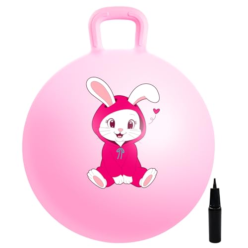 INPODAK Hüpfball für Kinder, 18 Zoll 45cm Springball mit Griff,Hüpf bäll ab 3 4 5 6 Jahre,Hüpfball für Mädchen & Jungen ab 3 Jahre,Innenbereich Außenbereich springende Bälle INPODAK Hüpfball für Kinder, 18 Zoll 45cm Springball mit Griff,Hüpf bäll ab 3 4 5 6 Jahre,Hüpfball für Mädchen & Jungen ab 3 Jahre,Innenbereich Außenbereich springende Bälle von INPODAK