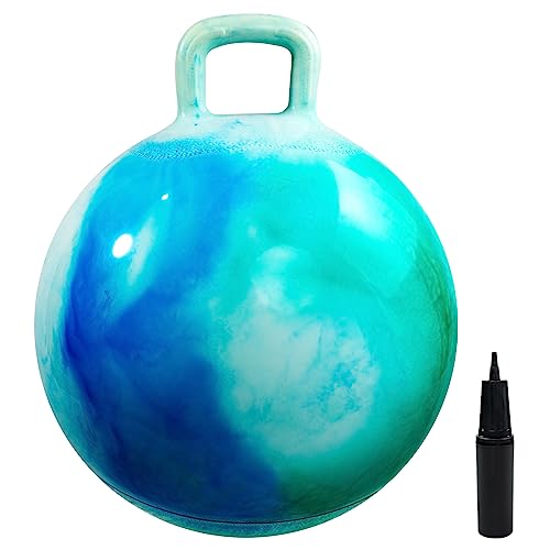 INPODAK Hüpfball für Kinder, Hüpf bäll ab 3 4 5 6 Jahre, 18 Zoll Hopper Ball, Sprungball für Jungen Mädchen, Kleinkinder Springbälle von INPODAK