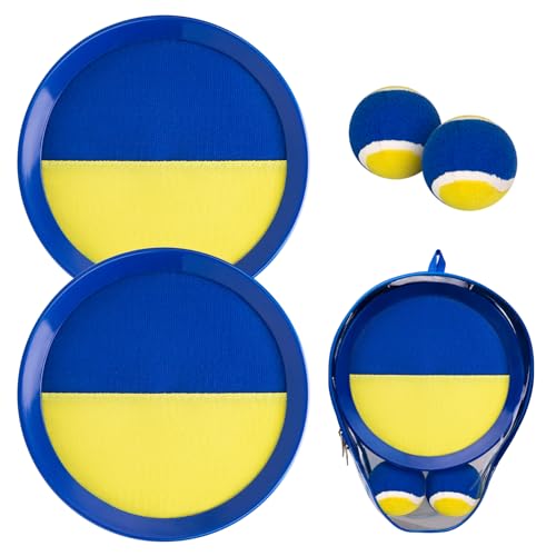 INPODAK Klettballspiel für Kinder, Kinder Strandspielzeug, Strandspiele Wurfspiel, Spielzeug, Sommerspiele Draußen Garten INPODAK Klettballspiel für Kinder, Kinder Strandspielzeug, Strandspiele Wurfspiel, Spielzeug, Sommerspiele Draußen Garten von INPODAK