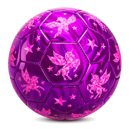 INPODAK Fussball Kinder, Fußball Größe 3, Einhorn Fußball für 2 3 4 5 6 7 8 Jahre alt, Mädchen Fussball, Kinderball Fußbälle, Freizeitball Training Ball Drinnen Draußen Junge INPODAK Fussball Kinder, Fußball Größe 3, Einhorn Fußball für 2 3 4 5 6 7 8 Jahre alt, Mädchen Fussball, Kinderball Fußbälle, Freizeitball Training Ball Drinnen Draußen Junge von INPODAK