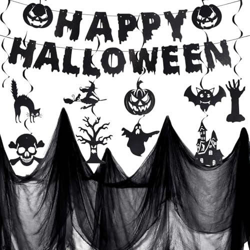 Halloween Deko Set Gruselig Dekostoff Tuch Halloween Gruselig Girlande Spiralen Deckendeko Horror HAPPY HALLOWEEN Girlande Halloween Party Deko Halloween Deko Girlande Halloween Deko Set Gruselig Dekostoff Tuch Halloween Gruselig Girlande Spiralen Deckendeko Horror HAPPY HALLOWEEN Girlande Halloween Party Deko Halloween Deko Girlande von INQUIRLLY