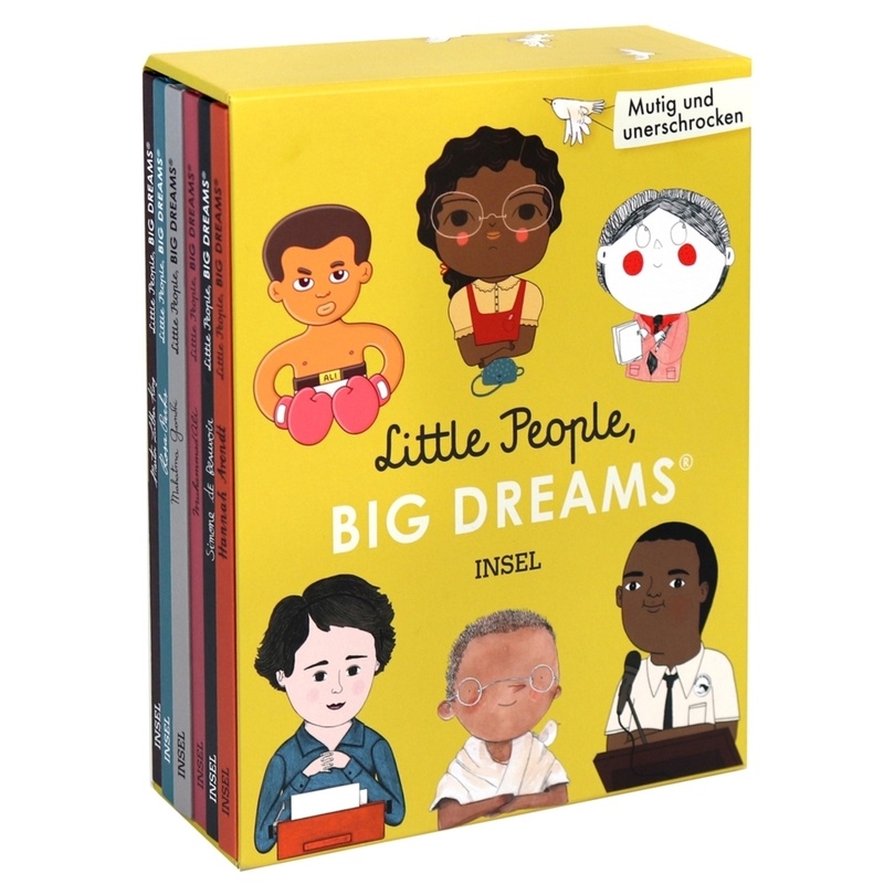 Little People, Big Dreams: Mutig und unerschrocken, 6 Teile von INSEL VERLAG