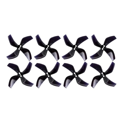 INSOGZRAF Universal 2 Zoll 4 Stück 2020 2x2x4 50,3 mm D51 PC 1,5 mm for RC FPV(8pcs 2020 Black) von INSOGZRAF