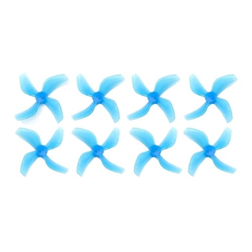 INSOGZRAF Universal 2 Zoll 4 Stück 2020 2x2x4 50,3 mm D51 PC 1,5 mm for RC FPV(8pcs 2020 Blue) von INSOGZRAF