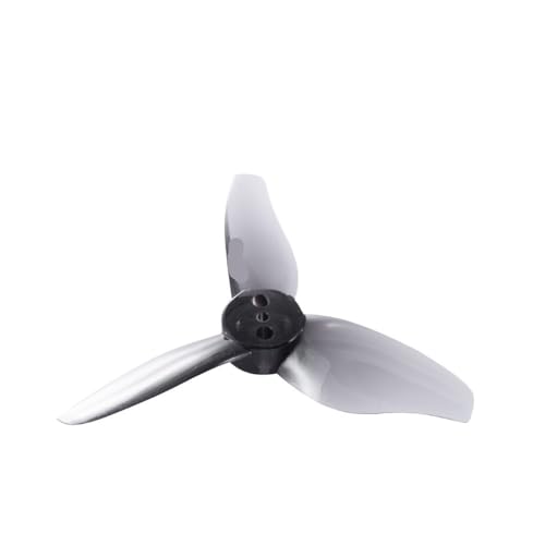 INSOGZRAF Universal 2023 2X2.3X3 3-Blatt Zahnstocher Propeller for mit 1mm 1,5mm RC FPV Freestyle 2 Zoll(4Pairs Gray 1mm) von INSOGZRAF