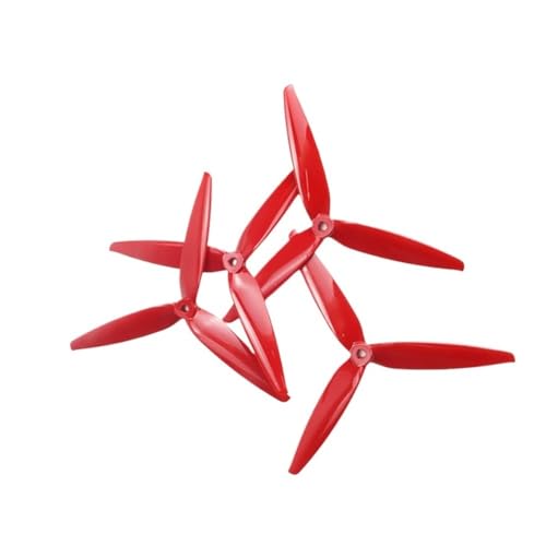 INSOGZRAF Universal 7 Zoll 3 Stück 7X4X3 PC CW CCW 7 Zoll FPV for FPV RC Modell M4(7040 Red 4PCS) von INSOGZRAF