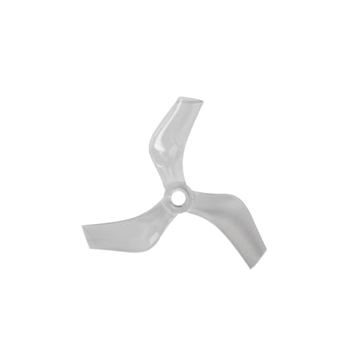 INSOGZRAF Universal D75 75mm 3-Zoll-3-Blatt-PC-Propeller mit Kanal, for UAV 1408 1507(2Pairs Clear) von INSOGZRAF