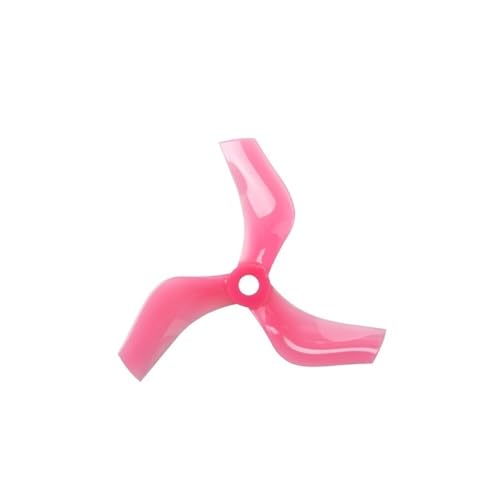 INSOGZRAF Universal D75 75mm 3-Zoll-3-Blatt-PC-Propeller mit Kanal, for UAV 1408 1507(2Pairs Pink) von INSOGZRAF