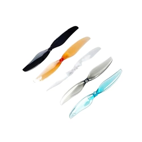 INSOGZRAF Universal-Drohnenpropeller, 12 Paare (12CW + 12CCW), 75 mm, Doppellaufrad, PC, 1 mm, 1,5 mm, for FPV Freestyle, 3 Zoll(12Pairs Mixed 1mm) von INSOGZRAF
