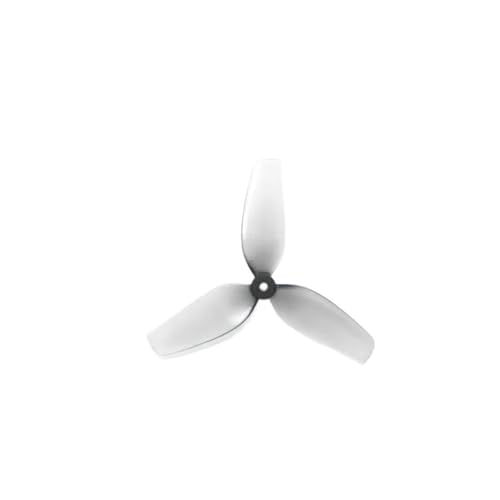 INSOGZRAF Universal-Drohnenpropeller (8CW+8CCW) 45 mm x 3, graues Polycarbonat – 1,5 mm Schaft 45 mm for FPV-Teile von INSOGZRAF