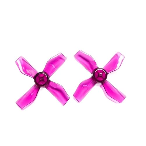 INSOGZRAF Universal-Drohnenpropeller 1220 31 mm 0,8 mm/1 mm Loch 4-teilig PC CW CCW for 0703-1103 Motor FPV Micro Drone(8Pairs Purple 1mm) von INSOGZRAF