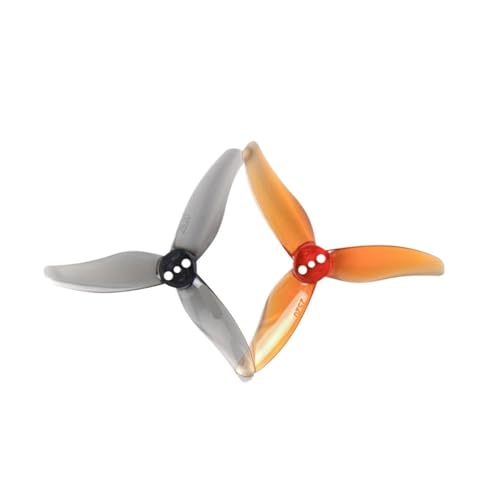 INSOGZRAF Universal-Drohnenpropeller 2520 2,5 x 2 x 3 for FPV 1106 1404 (12CW + 12CCW)(12 Pairs Grey) von INSOGZRAF