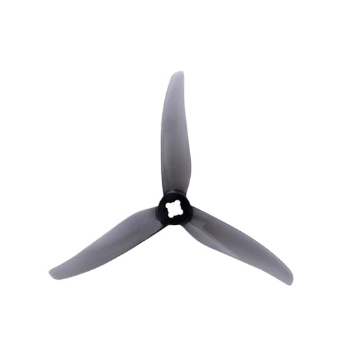 INSOGZRAF Universal-Drohnenpropeller 4023 1,5 mm 2 mm 4 Zoll 3-Blatt/3-Blatt CW CCW for T-Motor FPV(2 Pairs 2mm Grey) von INSOGZRAF