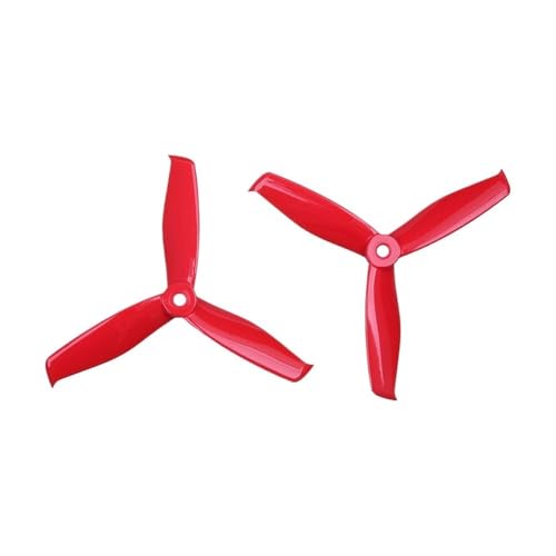 INSOGZRAF Universal-Drohnenpropeller 5055 5,0 x 5,5 FPV PC 3 CW CCW-Achsenmotor 2205-2306(Red 2pair) von INSOGZRAF
