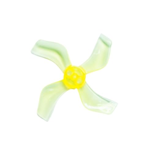 INSOGZRAF Universal-Drohnenpropeller for 1,5 mm 4-Blatt 1636 1,6 x 3,6 x 4 40 mm CCW/CW(Through Yellow) von INSOGZRAF