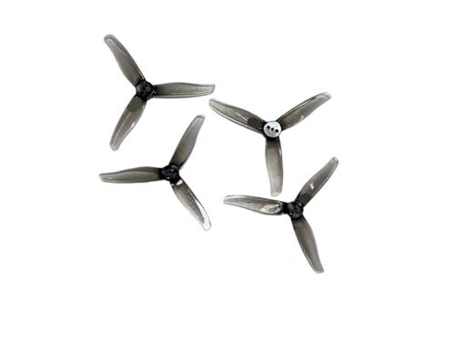 INSOGZRAF Universal-Drohnenpropeller for 3016, 1,5 m, 2 mm Loch, 3 Zoll, 3-teilig, CW CCW, FPV(Clear Gray 2mm) von INSOGZRAF