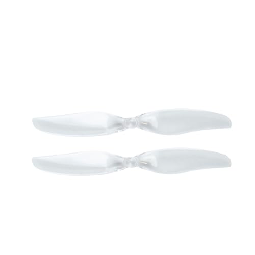 INSOGZRAF Universal-Drohnenpropeller for FPV mit 75 mm Doppellaufradpropeller, 1,0 mm/1,5 mm Loch, T-Typ-Halterung(Clear 1mm) von INSOGZRAF