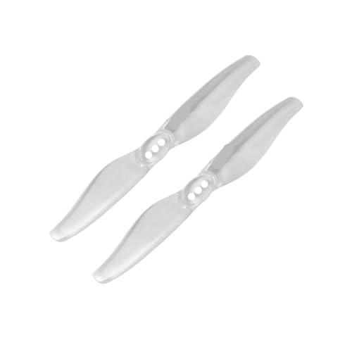 INSOGZRAF Universal-Drohnenpropeller for mit 3018 3 Zoll Doppellaufrad 1,5 mm/2,0 mm Loch T-Typ Halterung RC FPV(1.5mm Transparent) von INSOGZRAF