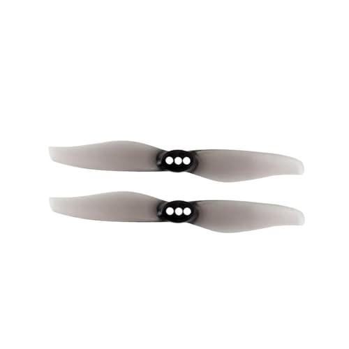INSOGZRAF Universal-Drohnenpropeller for mit 3018 3 Zoll Doppellaufrad 1,5 mm/2,0 mm Loch T-Typ Halterung RC FPV(2mm Gray) von INSOGZRAF