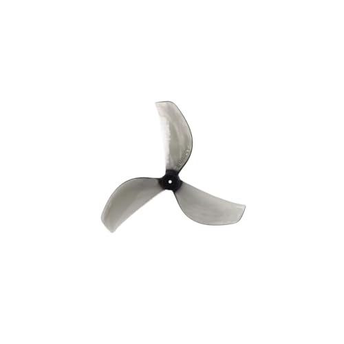 INSOGZRAF Universal-Drohnenpropeller for mit 45 mm 3-Blatt-PC-Propeller 1 mm 1,5 mm Teile(Clear Gray Hole 1mm) von INSOGZRAF