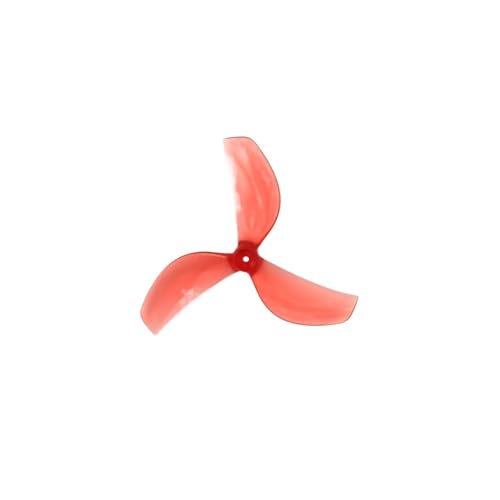 INSOGZRAF Universal-Drohnenpropeller for mit 45 mm 3-Blatt-PC-Propeller 1 mm 1,5 mm Teile(Clear Red Hole 1mm) von INSOGZRAF