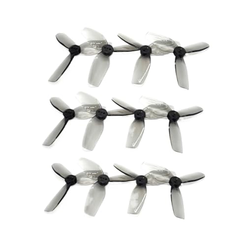INSOGZRAF Universal-Drohnenpropeller for mit DT76MMX3V2 76 mm 3-Blatt-RC-Propeller(12PCS DT76MMX3V2) von INSOGZRAF