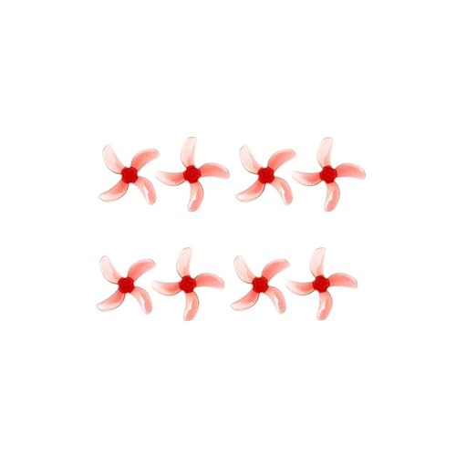 INSOGZRAF Universal Drone 1208 Drei-blatt/1209 Vier-Blatt 31mm PC Propeller 0,8mm 1mm 1,5mm FPV Für(1208 1.0mm Gary B) von INSOGZRAF