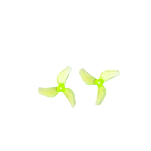 INSOGZRAF Universal Drone 1219S DREI-Blatt 31mm Ultraleicht Propeller for Mit FPV Micro Drone 0702 29000KV Teile(4Pair Yellow 1mm) von INSOGZRAF