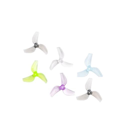 INSOGZRAF Universal Drone 1219S Propeller 3 stück Requisiten 8 Teile/Beutel for Mit 1,2 Zoll Micro FPV 0,8mm/1mm Loch(Mix 6 Bags) von INSOGZRAF