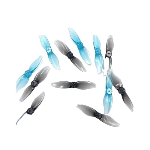 INSOGZRAF Universal Drone 2015 Propeller 2x1,5 Zoll 2-Blatt CW&CCW PC 1105-1108 for RC FPV Freestyle Drohnen(8 Pairs Grey) von INSOGZRAF