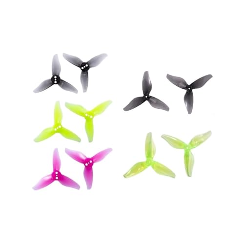 INSOGZRAF Universal Drone 2023 2023S Propeller 3 Stück 2x2,3 1 oder 3 Löcher for mit 1105 Motor Remote FPV 8 Paare/16P(1 Hole Gray) von INSOGZRAF