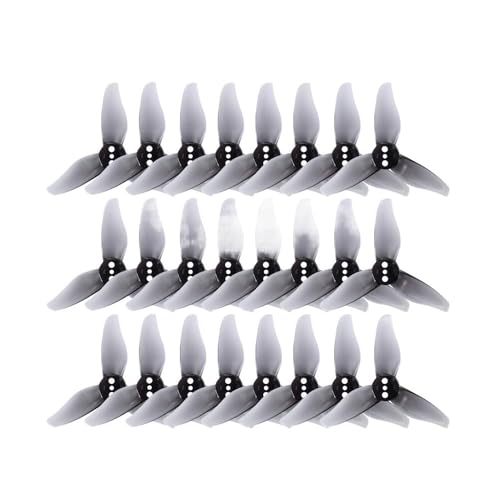 INSOGZRAF Universal Drone 2023 3 stück 2 Zoll 2023 2x2,3 Propeller 3 for 1105-1108 FPV(12PAIRS 1.0MM Gray) von INSOGZRAF