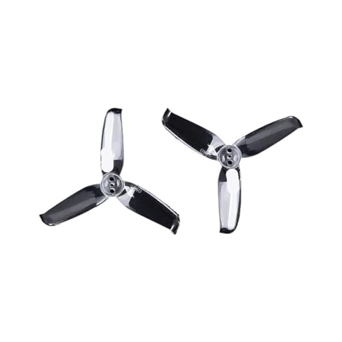 INSOGZRAF Universal Drone 2540 2,5x4 2,5 Zoll 3 Propeller Mit 1,5mm Montage Löcher for Mit 1105 1106 Motoren(2 Packs Transparent) von INSOGZRAF