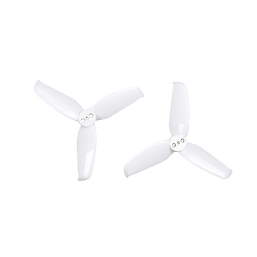 INSOGZRAF Universal Drone 2540 2,5x4 2,5 Zoll 3 Propeller Mit 1,5mm Montage Löcher for Mit 1105 1106 Motoren(2 Packs White) von INSOGZRAF