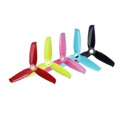 INSOGZRAF Universal Drone 3-Blatt Propeller 3052, 3 Zoll for Mit 100, 110, 140 Radstand FPV (Red 2 Pairs) von INSOGZRAF