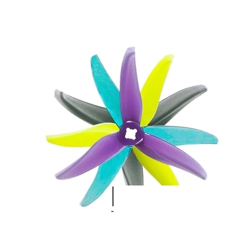 INSOGZRAF Universal Drone 3520 3,5-Zoll 3-Blatt PC Propeller for Mit FPV 1806/2004 Bürstenlosen Motor 3-Zoll(12 Pairs Mix Colors) von INSOGZRAF
