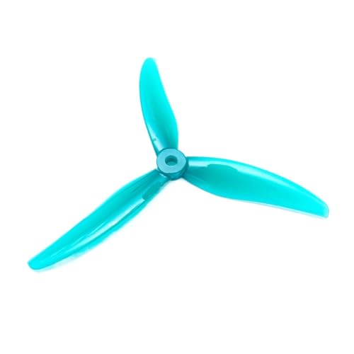 INSOGZRAF Universal Drone 4S 3-Blatt Propeller F4 F4S 4 5136 5,1x3,6 x3 PC for FPV Freestyle Fernbedienung(2Pairs Jade Green) von INSOGZRAF