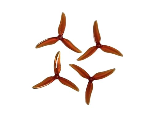 INSOGZRAF Universal Drone 51499 5-Zoll-3-Blatt-Propeller for RC-Drohne FPV 2207 2306(Transparent Whisky) von INSOGZRAF