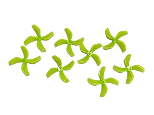 INSOGZRAF Universal Drone D51 2020 2x2x4 2-Zoll Propeller for Mit RC FPV BETA85X(Clear Yellow) von INSOGZRAF
