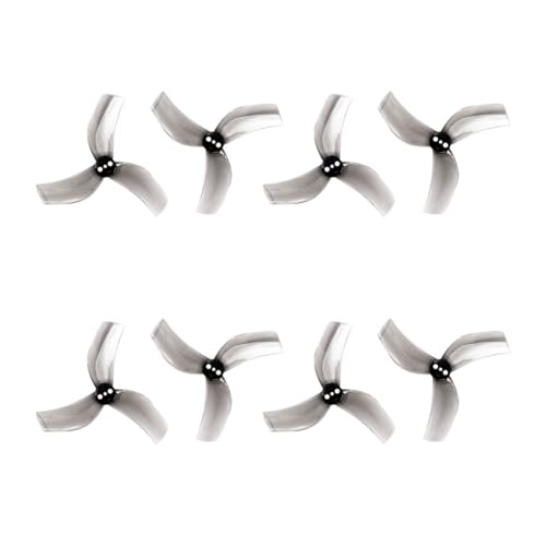 INSOGZRAF Universal Drone D63 Ducted 3-Blade Propeller mit 1,5 mm Loch for mit RC FPV(Light Grey) von INSOGZRAF