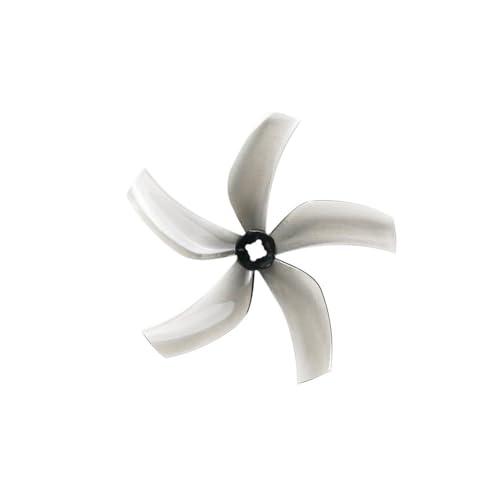 INSOGZRAF Universal Drone D90-5 Propeller 3,5 Zoll 5 stück for Mit RC FPV(2mm 5mm Grey) von INSOGZRAF