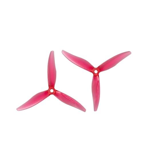 INSOGZRAF Universal Drone Propeller (4 Stück/2 Paar) 51366 for Mit 6S KV 2306 2207 Motoren PC RC(Strawberry Jam) von INSOGZRAF
