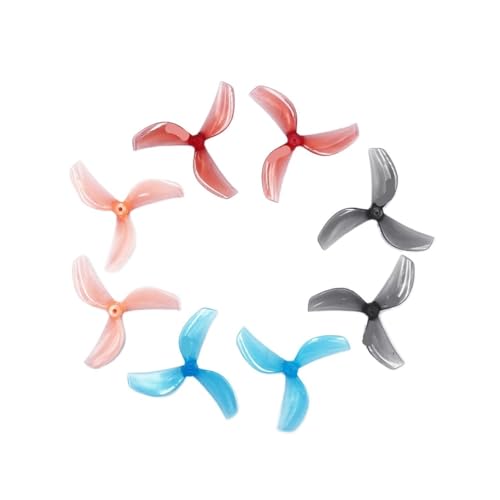 INSOGZRAF Universal Drone Propeller 0805 for Mit FPV RC Freestyle(4Pairs Gray 1.5mm) von INSOGZRAF