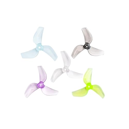 INSOGZRAF Universal Drone Propeller 1219s 31mm 3-Blatt PC for FPV Racing A6 65mm Rahmen(12Pairs Mix 1mm) von INSOGZRAF